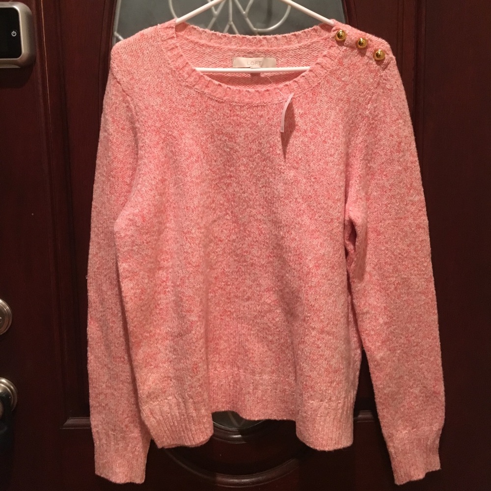 COMFY Loft Pink Knot Sweater